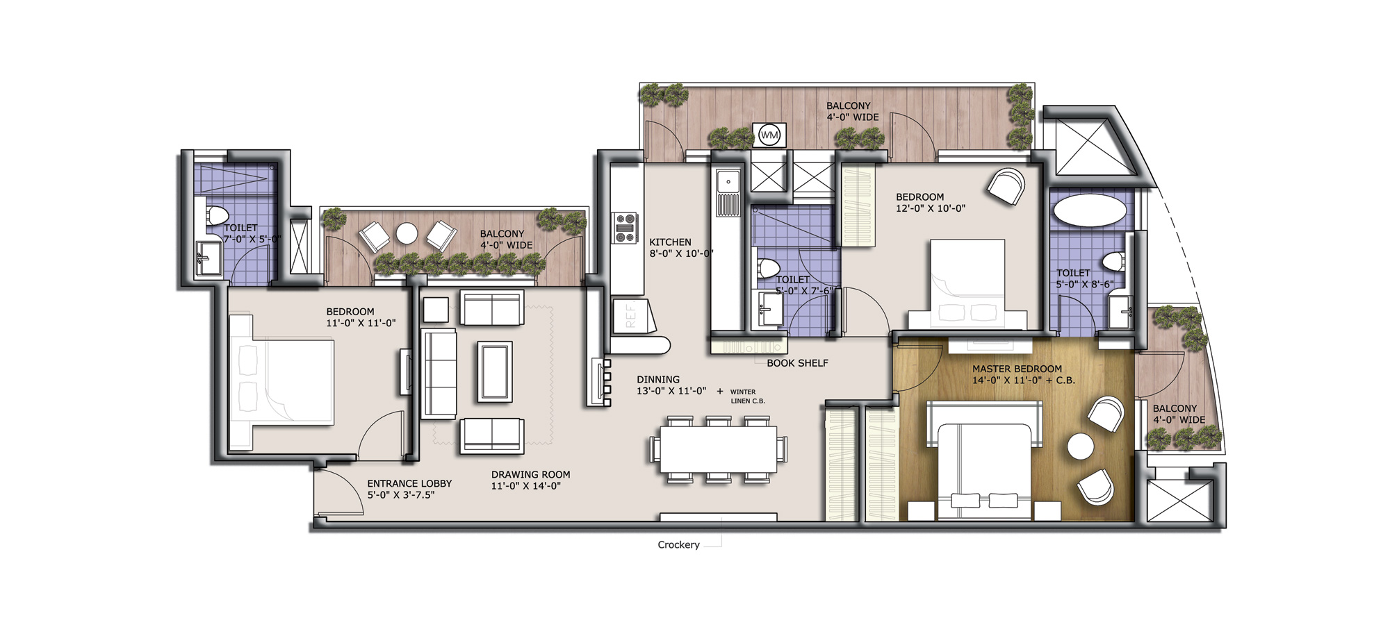 discovery park 1625 sq feet floor plan