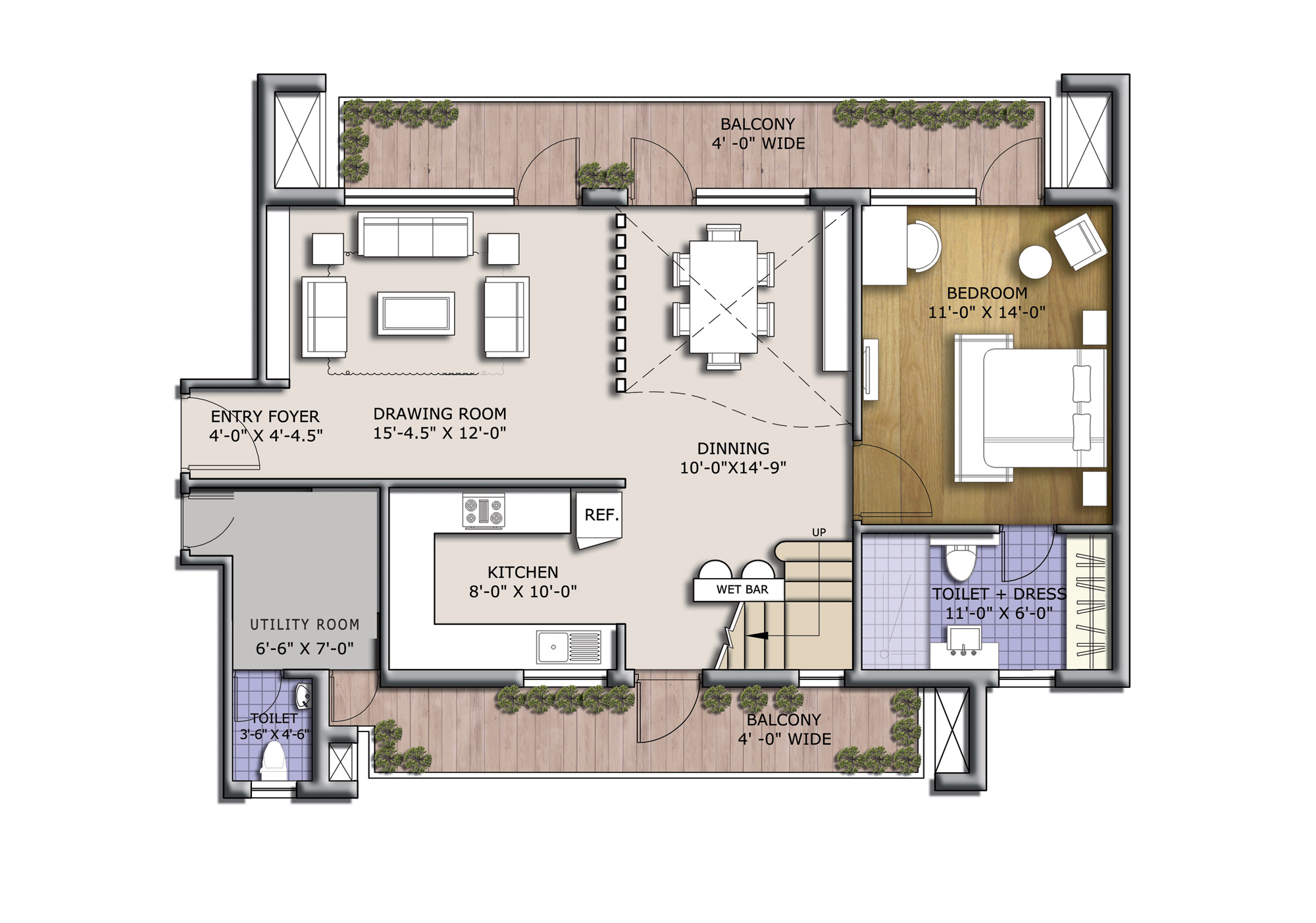 discovery park floor plan