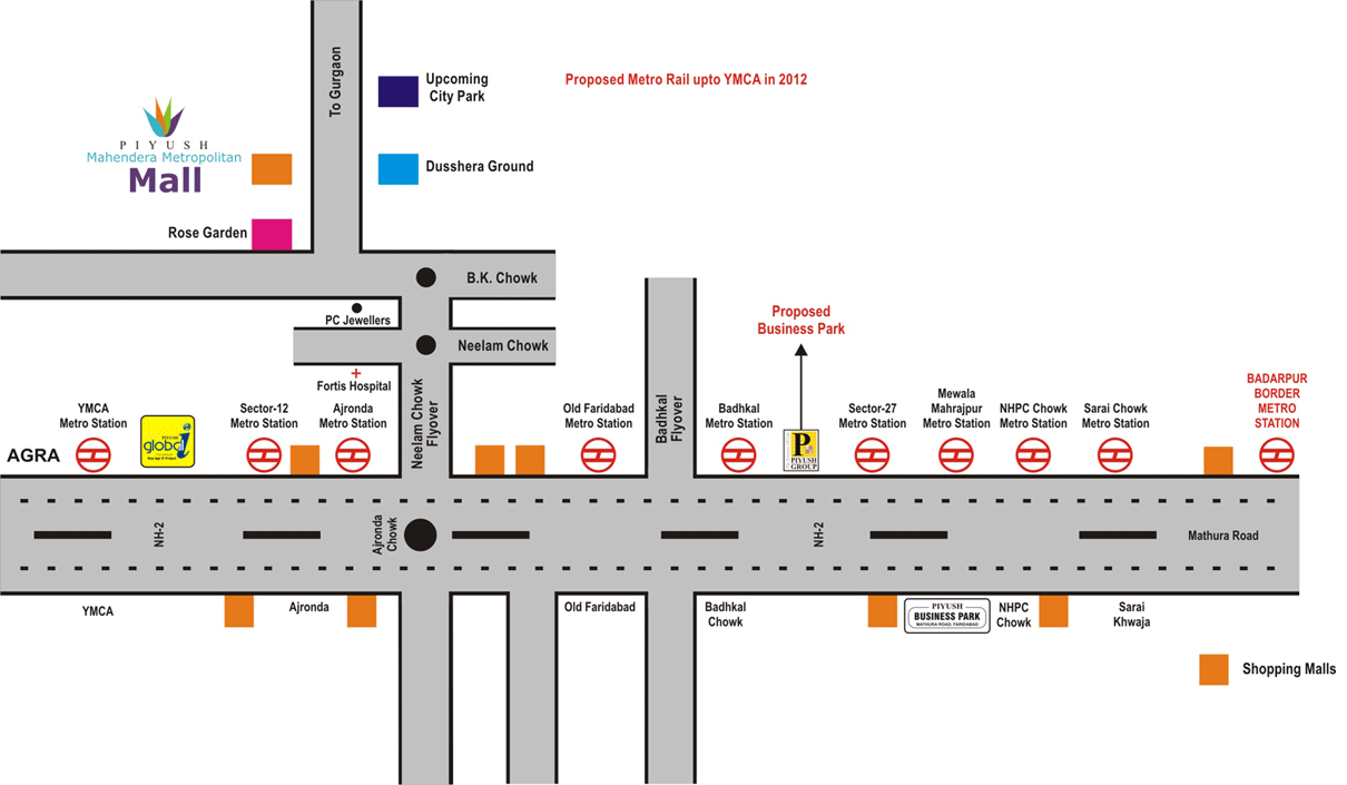 Piyush Global I location map