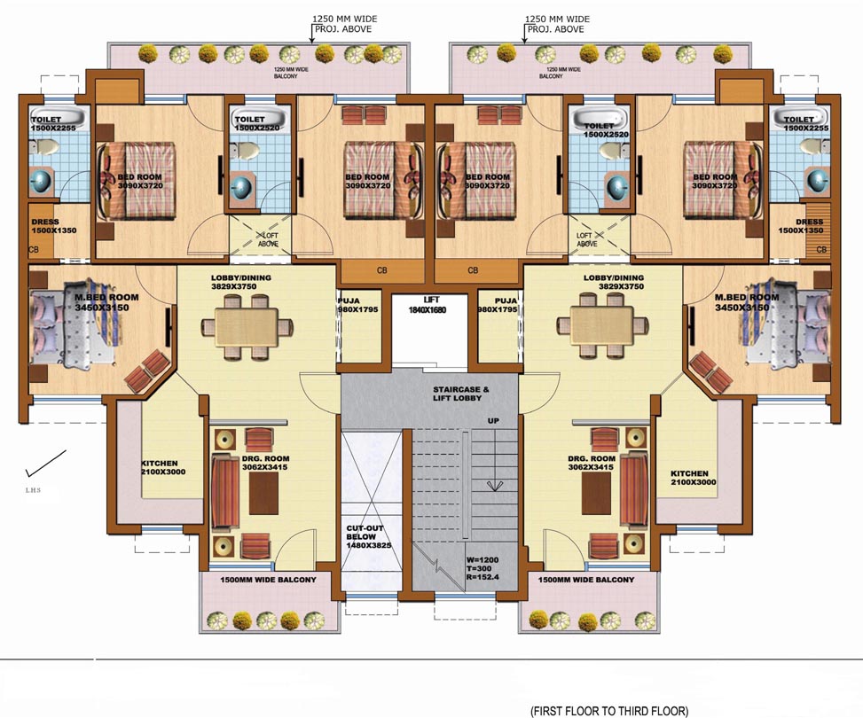 srs pearl floor floor plan
