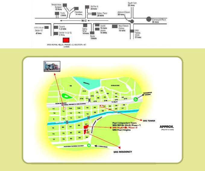 srs pearl location map image