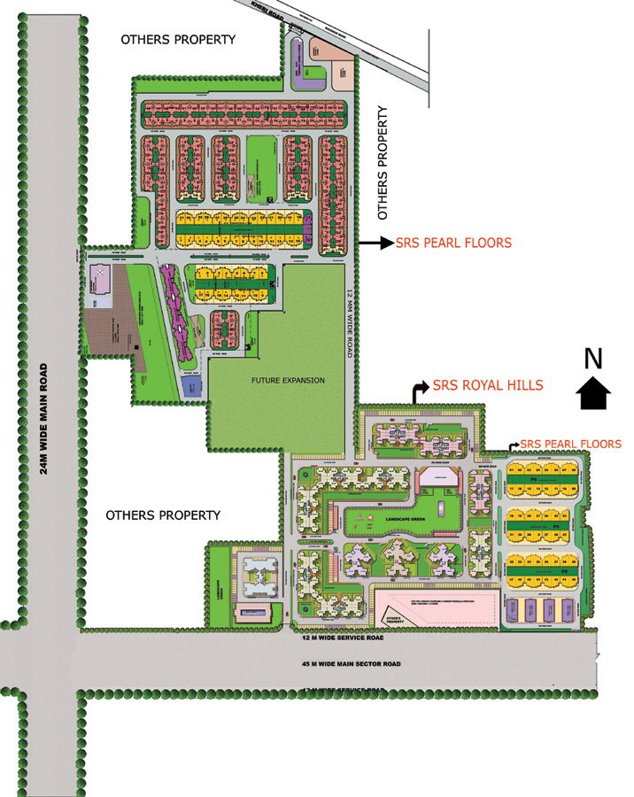 srs independent floor site plan